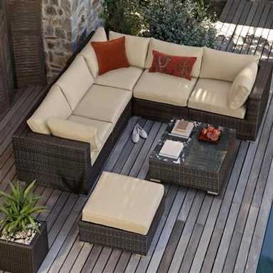 Ратан диван мебель