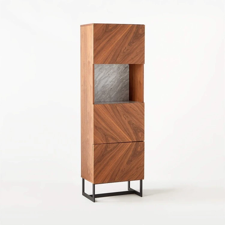 marble top bar cabinet